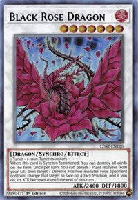 Black Rose Dragon (Purple) [LDS2-EN110] Ultra Rare - Card Brawlers | Quebec | Canada | Yu-Gi-Oh!