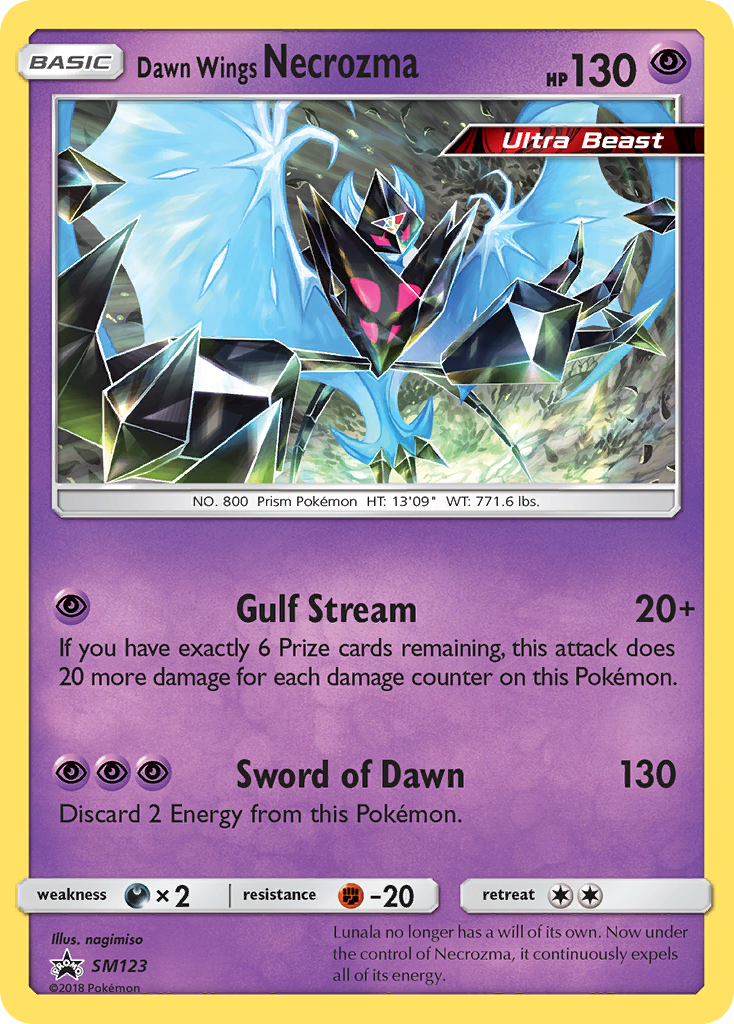 Dawn Wings Necrozma (SM123) [Sun & Moon: Black Star Promos] - Card Brawlers | Quebec | Canada | Yu-Gi-Oh!
