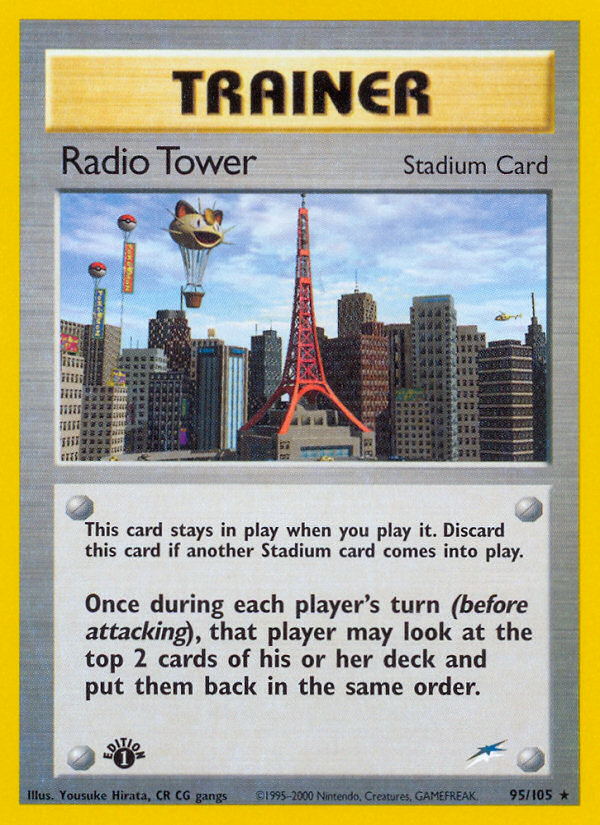 Radio Tower (95/105) [Neo Destiny 1st Edition] - Card Brawlers | Quebec | Canada | Yu-Gi-Oh!
