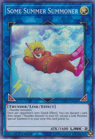 Some Summer Summoner [SOFU-EN049] Super Rare - Yu-Gi-Oh! - Card Brawlers | Quebec | Canada |