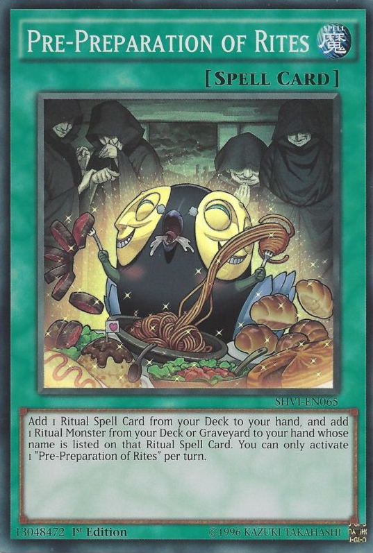 Pre-Preparation of Rites [SHVI-EN065] Super Rare - Yu-Gi-Oh! - Card Brawlers | Quebec | Canada |