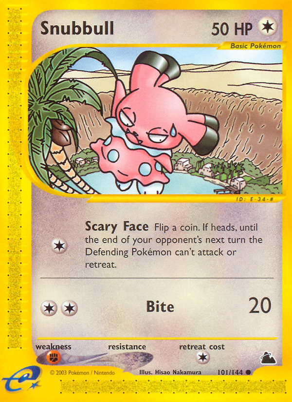 Snubbull (101/144) [Skyridge] - Card Brawlers | Quebec | Canada | Yu-Gi-Oh!