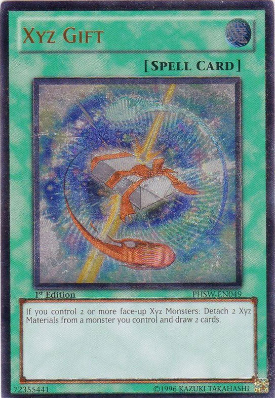 Xyz Gift [PHSW-EN049] Ultimate Rare - Card Brawlers | Quebec | Canada | Yu-Gi-Oh!