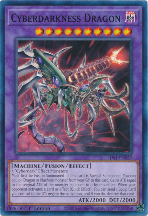 Cyberdarkness Dragon [LDS1-EN037] Common - Card Brawlers | Quebec | Canada | Yu-Gi-Oh!