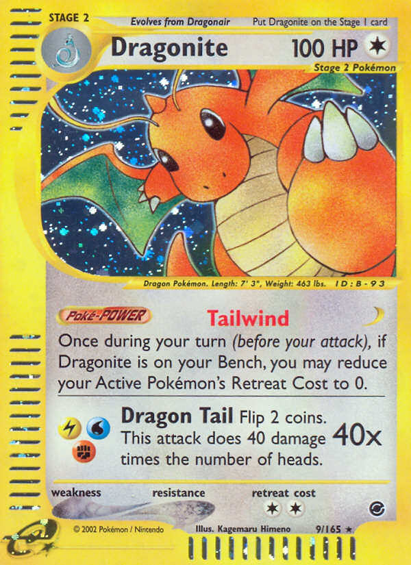 Dragonite (9/165) [Expedition: Base Set] - Card Brawlers | Quebec | Canada | Yu-Gi-Oh!