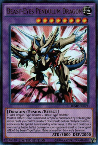 Beast-Eyes Pendulum Dragon [JUMP-EN074] Ultra Rare - Yu-Gi-Oh! - Card Brawlers | Quebec | Canada |