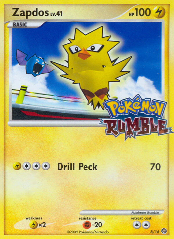 Zapdos (8/16) [Pokémon Rumble] - Card Brawlers | Quebec | Canada | Yu-Gi-Oh!