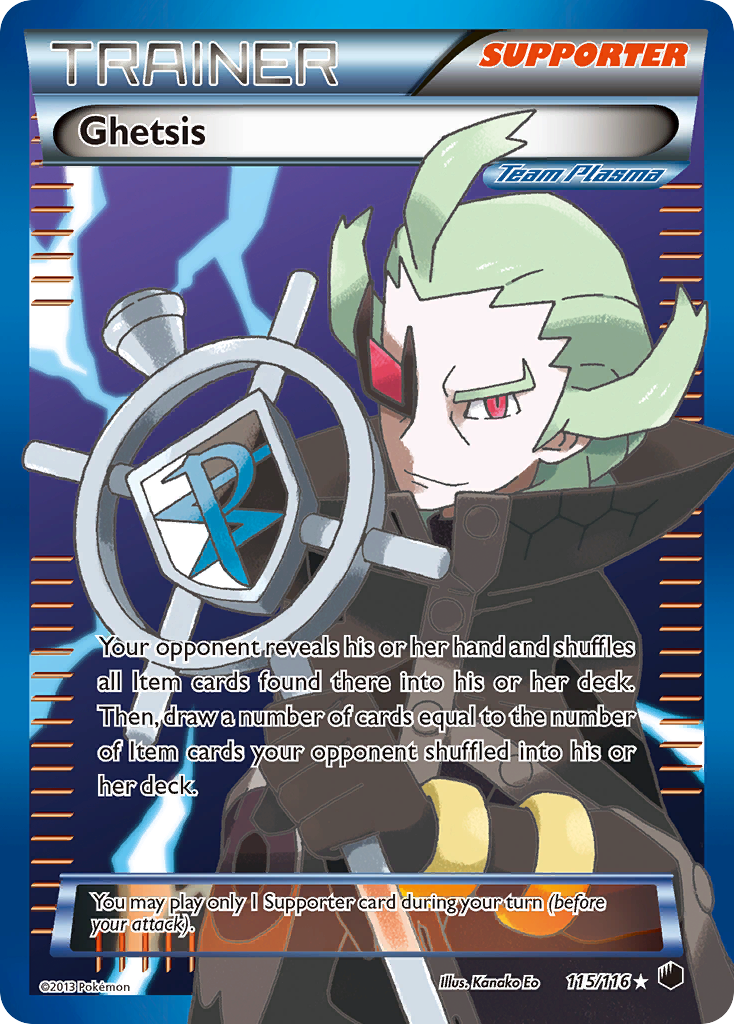 Ghetsis (115/116) [Black & White: Plasma Freeze] - Card Brawlers | Quebec | Canada | Yu-Gi-Oh!