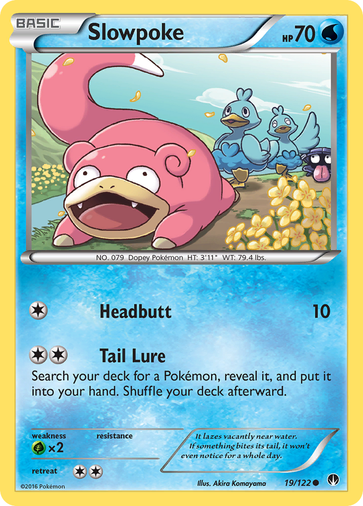 Slowpoke (19/122) [XY: BREAKpoint] - Card Brawlers | Quebec | Canada | Yu-Gi-Oh!