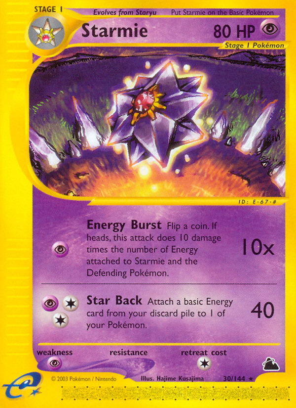 Starmie (30/144) [Skyridge] - Card Brawlers | Quebec | Canada | Yu-Gi-Oh!