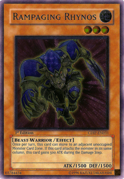 Rampaging Rhynos [CDIP-EN031] Ultimate Rare - Yu-Gi-Oh! - Card Brawlers | Quebec | Canada |