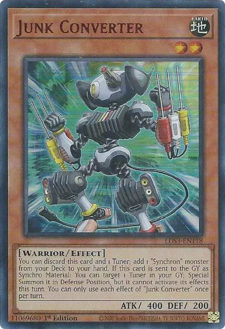 Junk Converter (Red) [LDS3-EN118] Ultra Rare - Card Brawlers | Quebec | Canada | Yu-Gi-Oh!