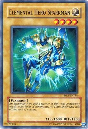 Elemental Hero Sparkman [DR3-EN184] Common - Card Brawlers | Quebec | Canada | Yu-Gi-Oh!