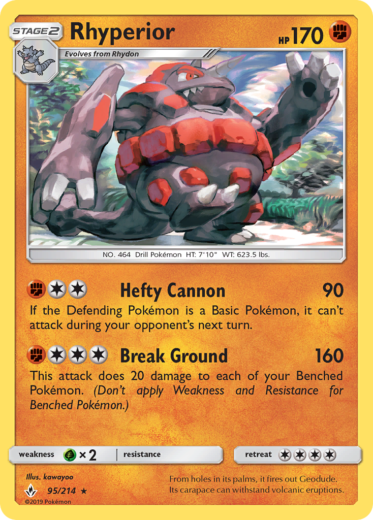 Rhyperior (95/214) [Sun & Moon: Unbroken Bonds] - Card Brawlers | Quebec | Canada | Yu-Gi-Oh!