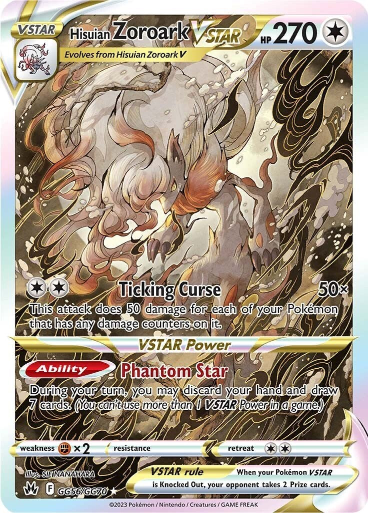 Hisuian Zoroark VSTAR (GG56/GG70) [Sword & Shield: Crown Zenith] - Card Brawlers | Quebec | Canada | Yu-Gi-Oh!