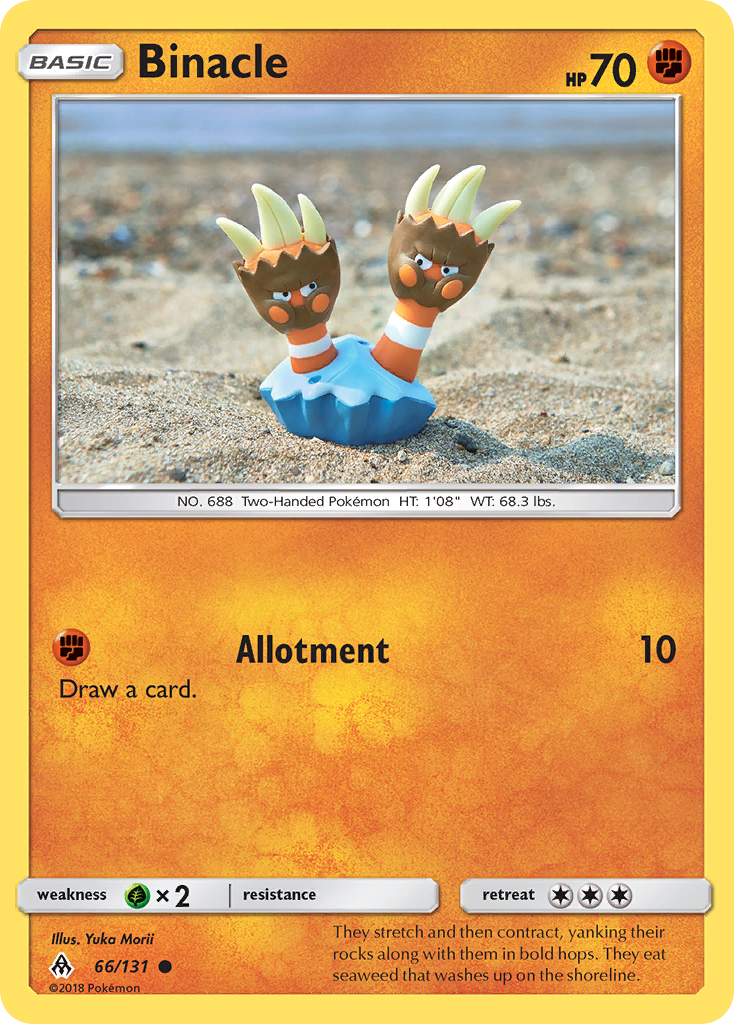 Binacle (66/131) [Sun & Moon: Forbidden Light] - Card Brawlers | Quebec | Canada | Yu-Gi-Oh!
