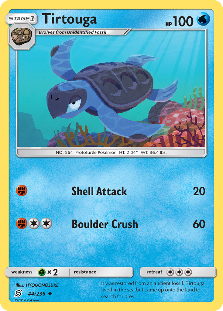 Tirtouga (44/236) [Sun & Moon: Unified Minds] - Card Brawlers | Quebec | Canada | Yu-Gi-Oh!