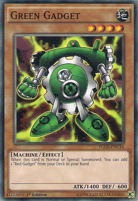 Green Gadget [YGLD-ENC16] Common - Yu-Gi-Oh! - Card Brawlers | Quebec | Canada |