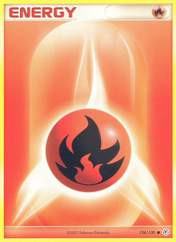 Fire Energy (124/130) [Diamond & Pearl: Base Set] - Card Brawlers | Quebec | Canada | Yu-Gi-Oh!