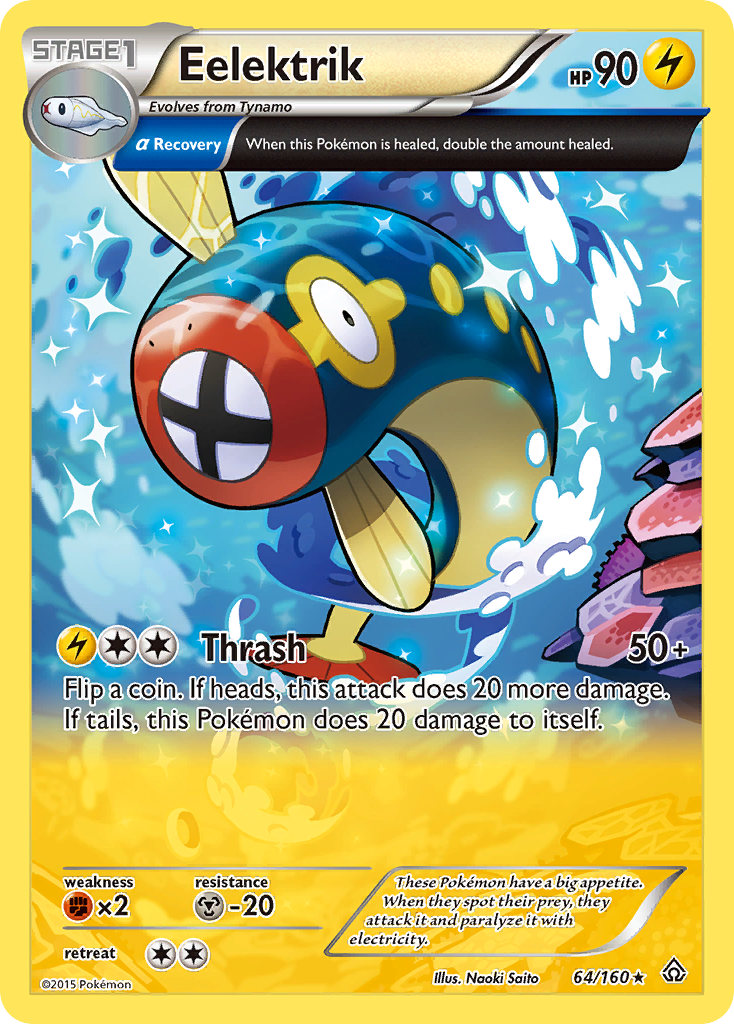 Eelektrik (64/160) [XY: Primal Clash] - Card Brawlers | Quebec | Canada | Yu-Gi-Oh!