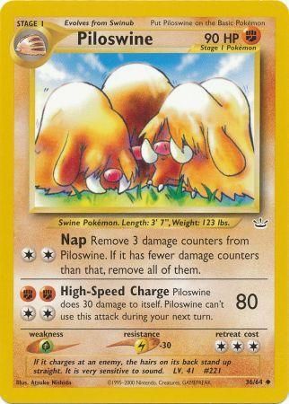 Piloswine (36/64) [Neo Revelation Unlimited] - Card Brawlers | Quebec | Canada | Yu-Gi-Oh!