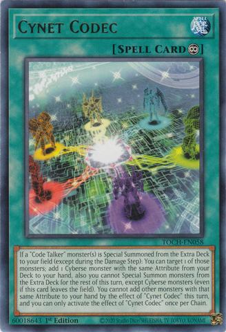 Cynet Codec [TOCH-EN058] Rare - Card Brawlers | Quebec | Canada | Yu-Gi-Oh!