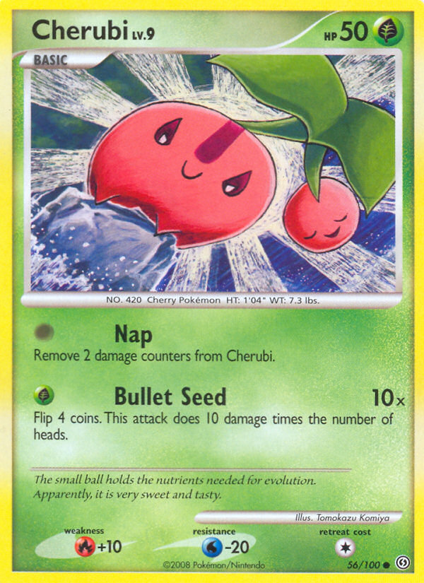 Cherubi (56/100) [Diamond & Pearl: Stormfront] - Card Brawlers | Quebec | Canada | Yu-Gi-Oh!