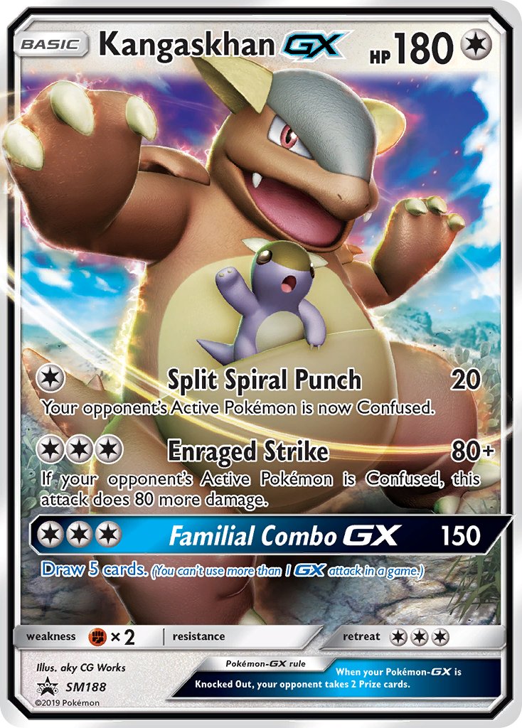 Kangaskhan GX (SM188) [Sun & Moon: Black Star Promos] - Card Brawlers | Quebec | Canada | Yu-Gi-Oh!