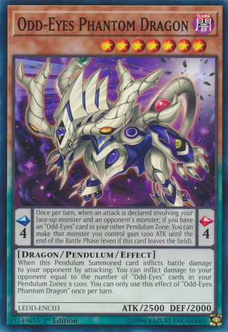 Odd-Eyes Phantom Dragon [LEDD-ENC03] Common - Yu-Gi-Oh! - Card Brawlers | Quebec | Canada |