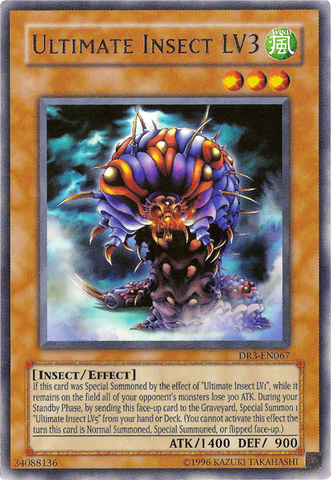 Ultimate Insect LV3 [DR3-EN067] Rare - Card Brawlers | Quebec | Canada | Yu-Gi-Oh!