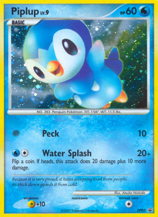 Piplup (DP03) [Diamond & Pearl: Black Star Promos] - Card Brawlers | Quebec | Canada | Yu-Gi-Oh!