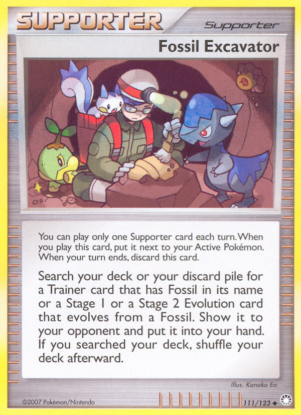 Fossil Excavator (111/123) [Diamond & Pearl: Mysterious Treasures] - Card Brawlers | Quebec | Canada | Yu-Gi-Oh!