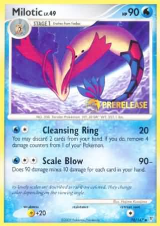 Milotic (70/147) (Prerelease Promo) [Nintendo: Black Star Promos] - Card Brawlers | Quebec | Canada | Yu-Gi-Oh!