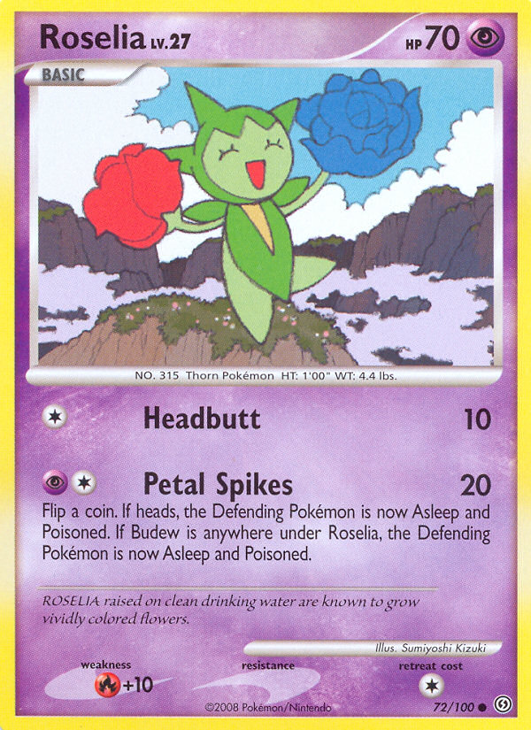 Roselia (72/100) [Diamond & Pearl: Stormfront] - Card Brawlers | Quebec | Canada | Yu-Gi-Oh!