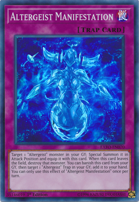 Altergeist Manifestation [EXFO-EN070] Super Rare - Yu-Gi-Oh! - Card Brawlers | Quebec | Canada |