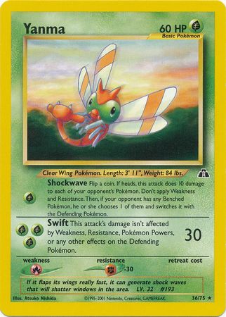 Yanma (36/75) [Neo Discovery Unlimited] - Card Brawlers | Quebec | Canada | Yu-Gi-Oh!