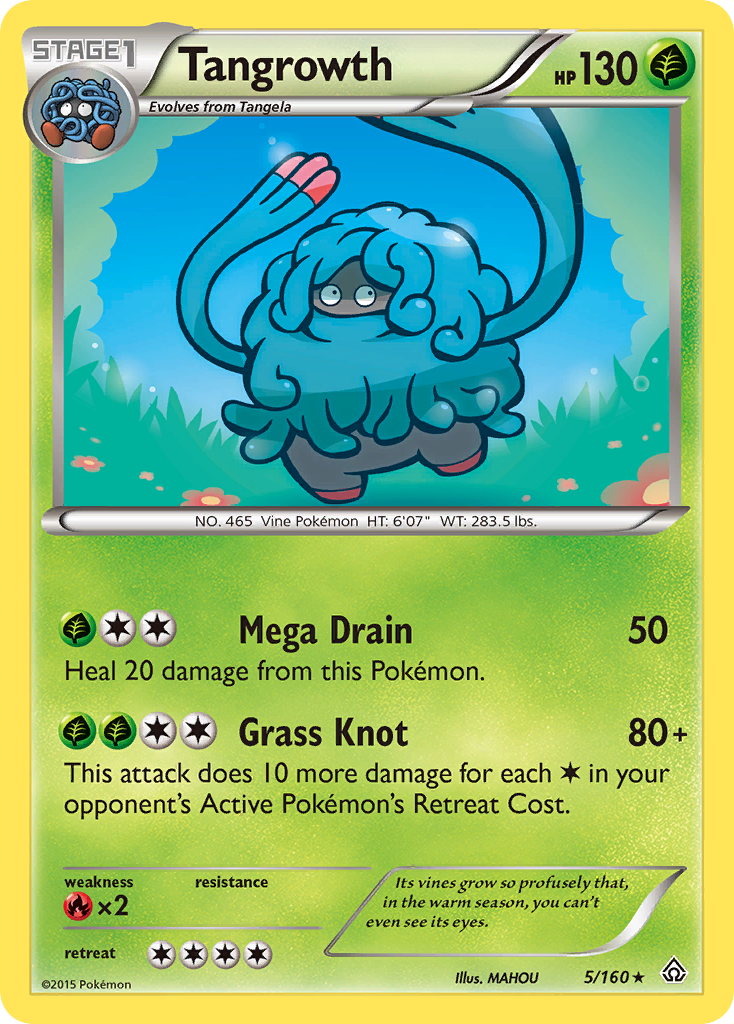 Tangrowth (5/160) [XY: Primal Clash] - Card Brawlers | Quebec | Canada | Yu-Gi-Oh!