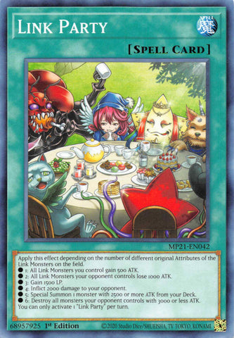Link Party [MP21-EN042] Common - Card Brawlers | Quebec | Canada | Yu-Gi-Oh!
