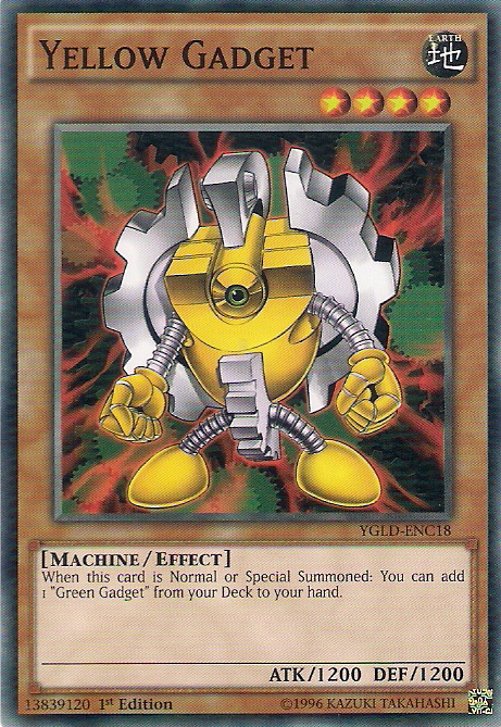 Yellow Gadget [YGLD-ENC18] Common - Yu-Gi-Oh! - Card Brawlers | Quebec | Canada |