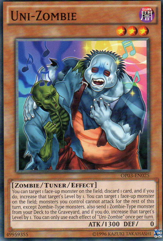 Uni-Zombie [OP03-EN025] Common - Yu-Gi-Oh! - Card Brawlers | Quebec | Canada |