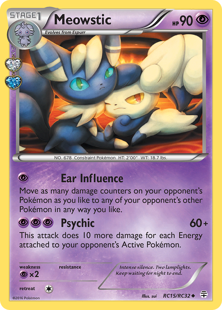 Meowstic (RC15/RC32) [XY: Generations] - Card Brawlers | Quebec | Canada | Yu-Gi-Oh!