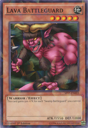 Lava Battleguard [SP15-EN003] Shatterfoil Rare - Yu-Gi-Oh! - Card Brawlers | Quebec | Canada |