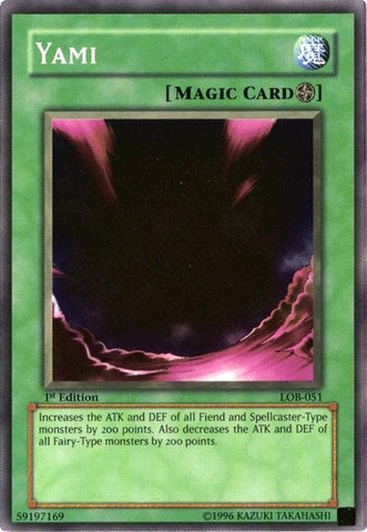 Yami [LOB-051] Common - Card Brawlers | Quebec | Canada | Yu-Gi-Oh!