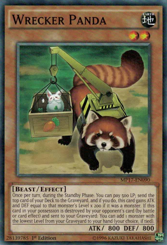 Wrecker Panda [MP17-EN090] Common - Yu-Gi-Oh! - Card Brawlers | Quebec | Canada |