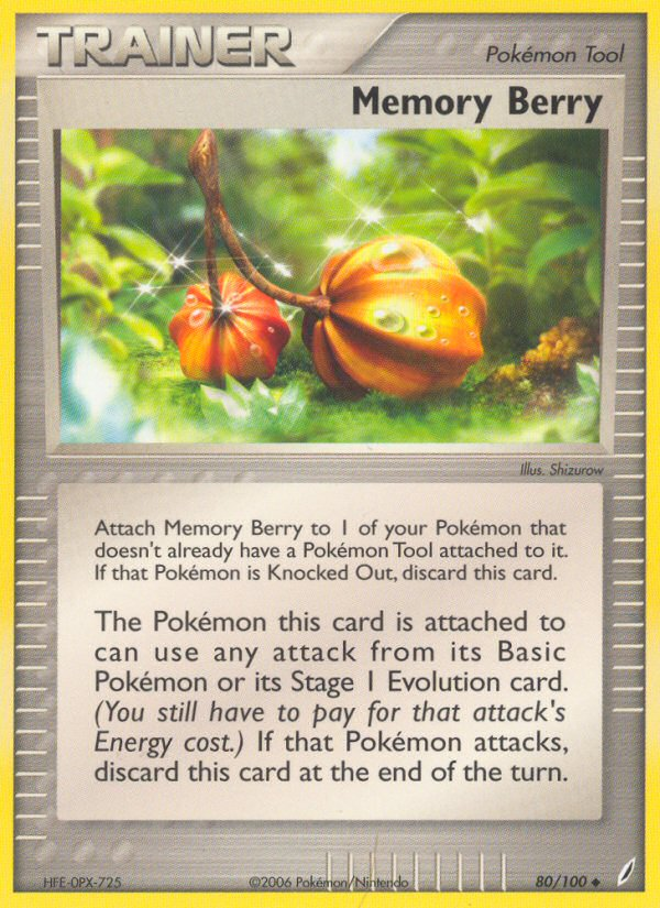 Memory Berry (80/100) [EX: Crystal Guardians] - Card Brawlers | Quebec | Canada | Yu-Gi-Oh!