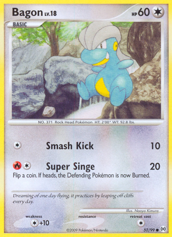 Bagon (52/99) [Platinum: Arceus] - Card Brawlers | Quebec | Canada | Yu-Gi-Oh!