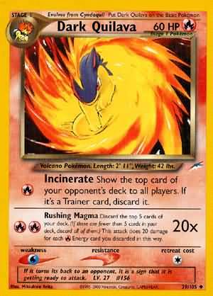 Dark Quilava (39/105) [Neo Destiny Unlimited] - Card Brawlers | Quebec | Canada | Yu-Gi-Oh!