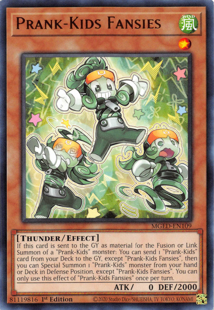 Prank-Kids Fansies [MGED-EN109] Rare - Card Brawlers | Quebec | Canada | Yu-Gi-Oh!