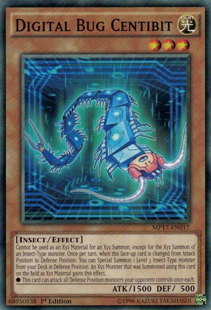 Digital Bug Centibit [MP17-EN017] Common - Yu-Gi-Oh! - Card Brawlers | Quebec | Canada |