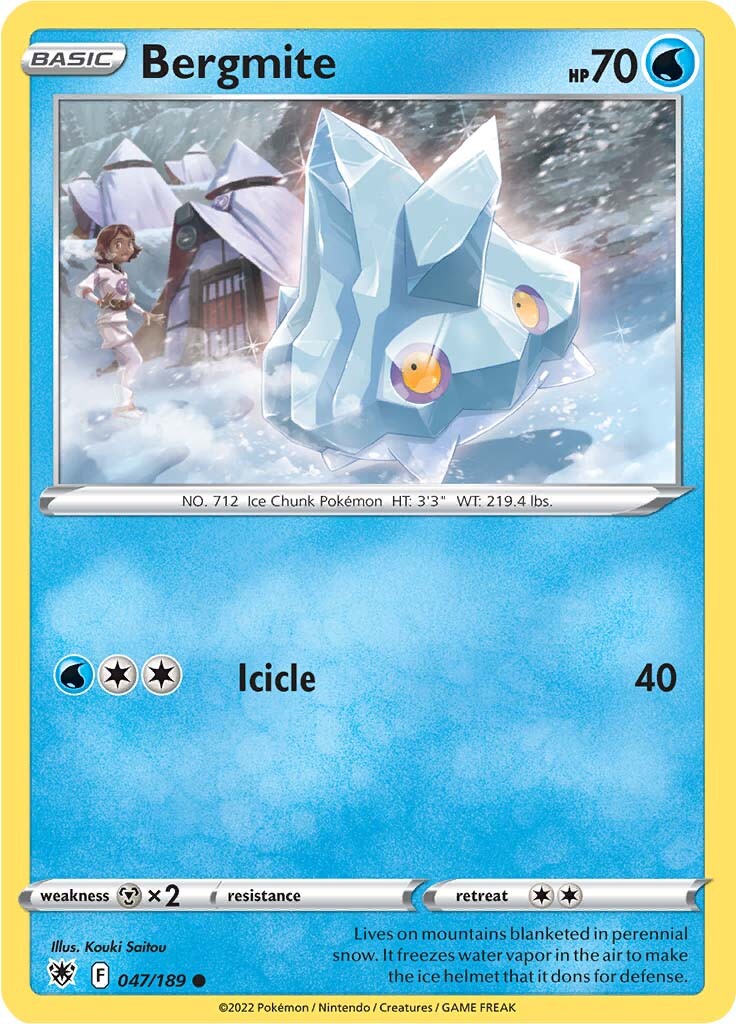 Bergmite (047/189) [Sword & Shield: Astral Radiance] - Card Brawlers | Quebec | Canada | Yu-Gi-Oh!